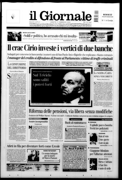 Il giornale : quotidiano del mattino